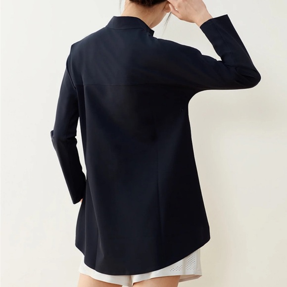 Aday something borrowed shirt navy SIZE XL Excellent Condition - Picture 3 of 10